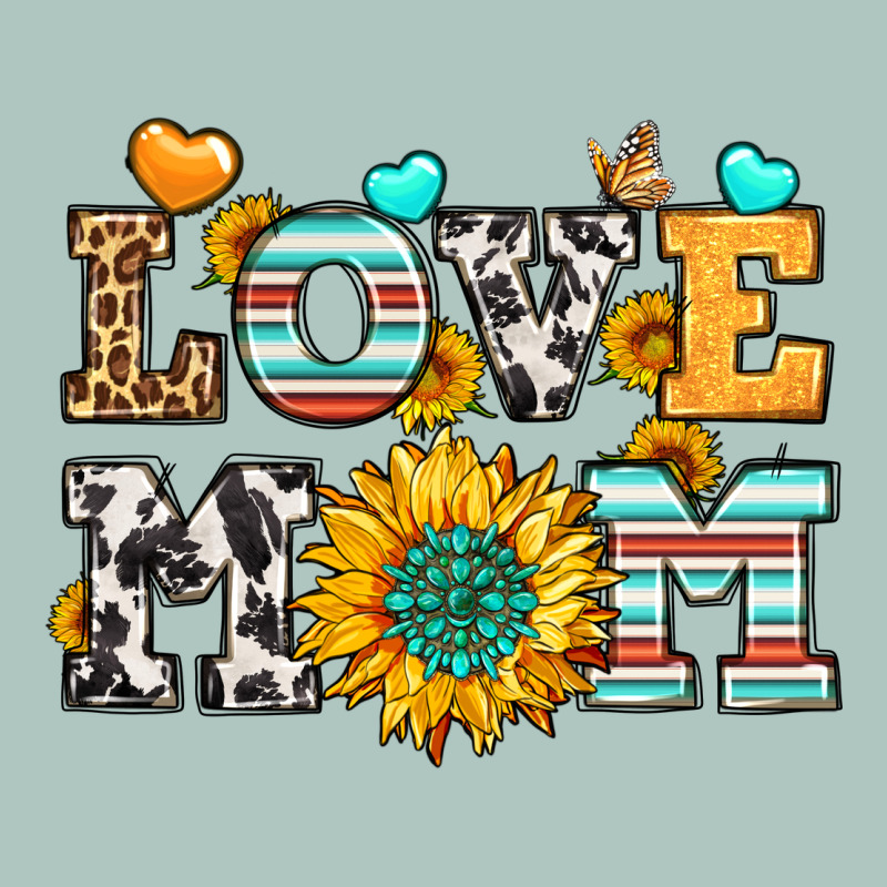 Love Mom Premium Sweatshirt by LillyAllenDesigns | Teevron