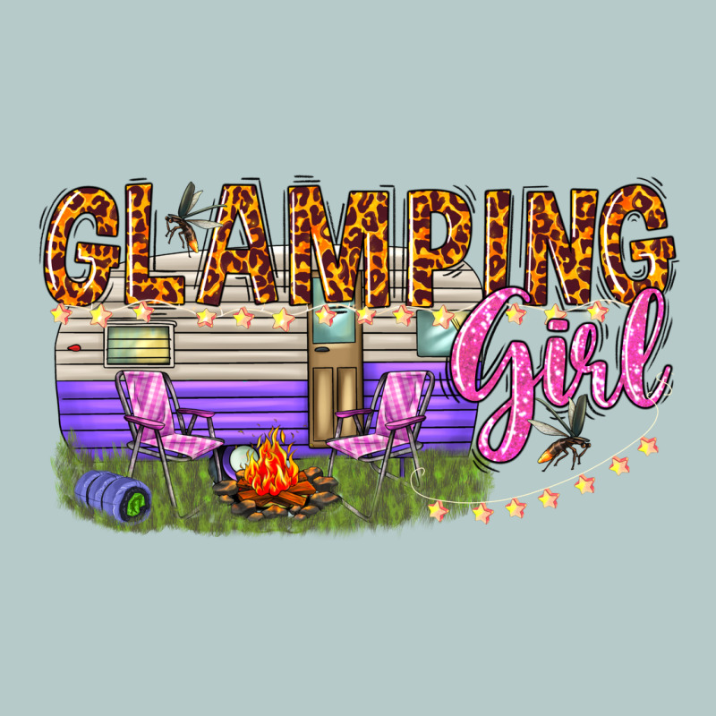Glamping Girl Heavy Core Tee by texasbilliewilder | Teevron