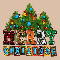 Merry Christmas With Christmas Trees Urban Heavy Tee | Teevron
