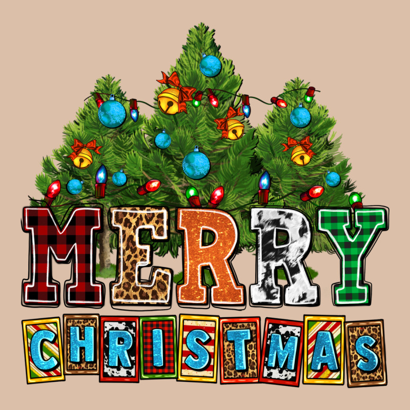Merry Christmas With Christmas Trees Urban Heavy Tee by AdoDesignShop | Teevron