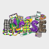 Nurse Mardi Gras Urban Hoodie | Teevron