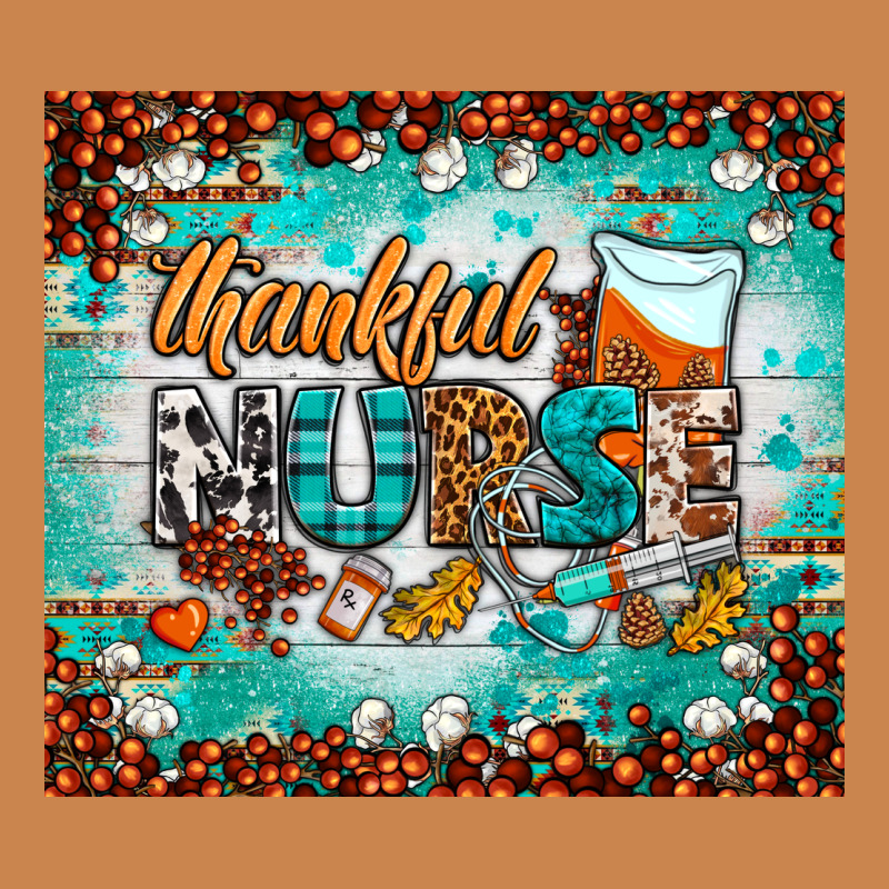 Thankful Nurse Fall Tumbler Heavyweight Hoodie by BundleAndBundleShop | Teevron