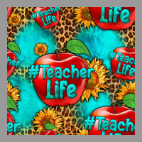 Teacher Apple Seamless Pattern Vintage Hoodie | Teevron