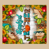 Thankful Teacher Fall Tumbler Heavyweight Hoodie | Teevron