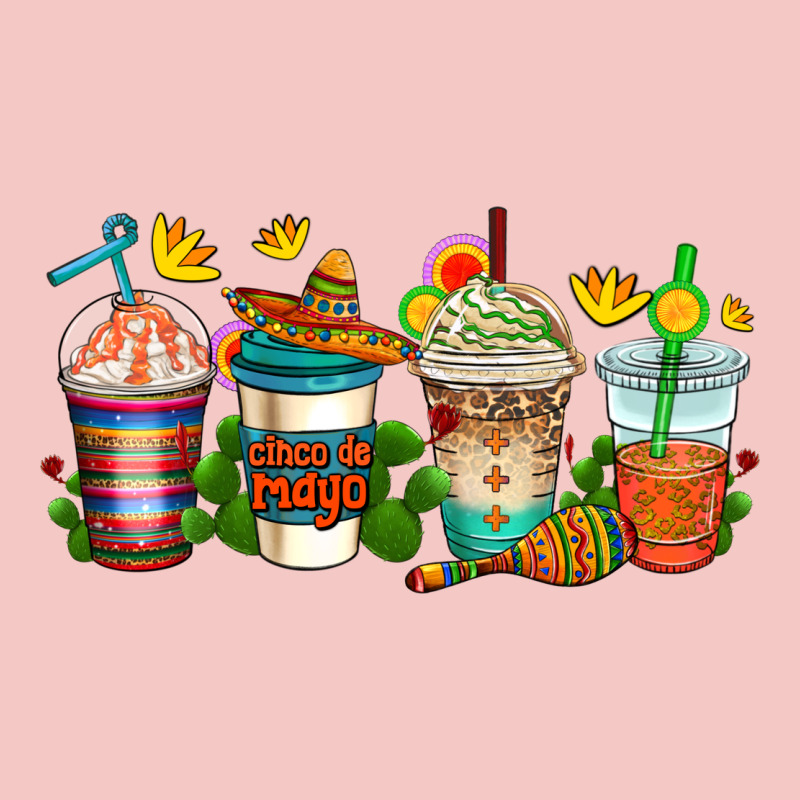 Cinco De Mayo Coffee Cups Urban Heavy Tee by AdoDesignShop | Teevron