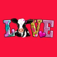 Love With Cow Classic Tee | Teevron