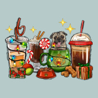 Christmas Coffee Cups With Pug Heavy Core Tee | Teevron