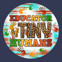 Educator Of Tiny Humans Round Earring Heavyweight Hoodie | Teevron
