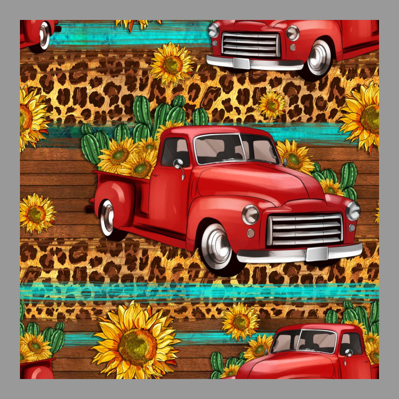 Western Farm Truck Seamless Pattern Vintage Hoodie by HRA Design Shop | Teevron
