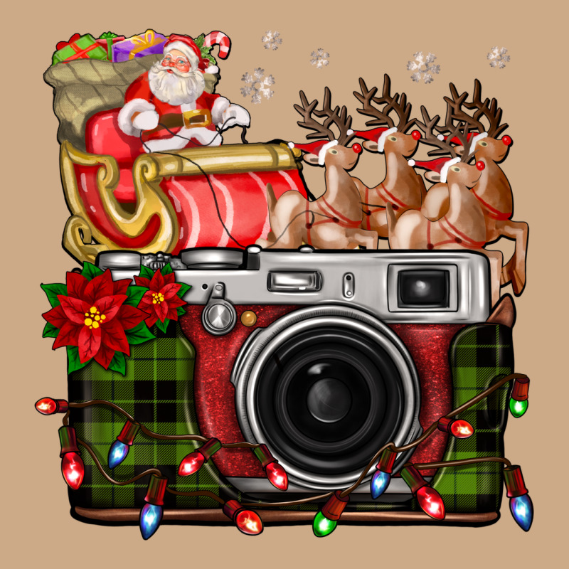 Christmas Santa Vintage Camera Vintage Hoodie by FaDigitalArtStudio | Teevron