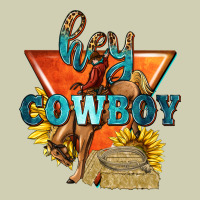 Hey Cowboy With Sunflowers Heavy Core Tee | Teevron