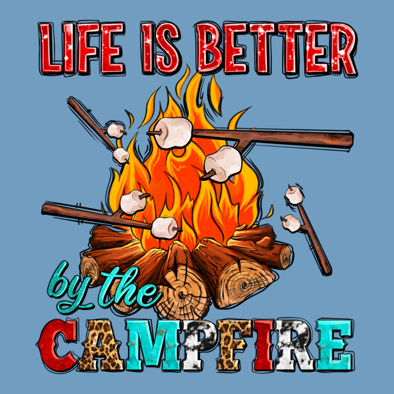 Life Is Better By The Campfire With Marshmallows Urban Heavy Tee by AdoDesignShop | Teevron