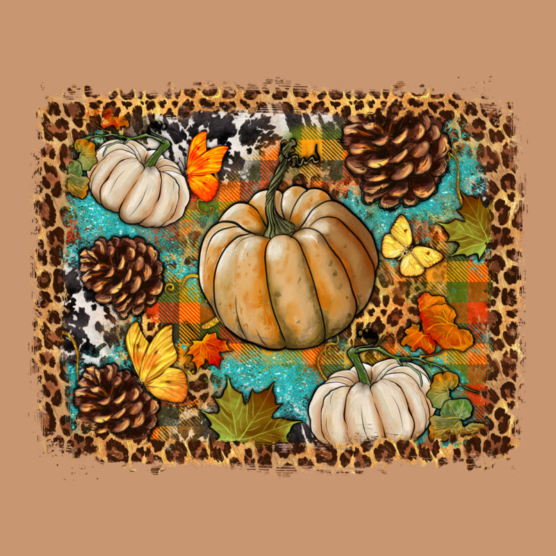 Fall Pumpkin Background Heavyweight Hoodie by BundleAndBundleShop | Teevron