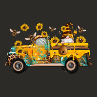Western Bee Gnomes Truck Sunflowers Honeycomb Beehive Honey Turquoise Heavy Core Tee | Teevron
