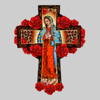 Lady Of Guadalupe Rose Cross, Premium Tee | Teevron