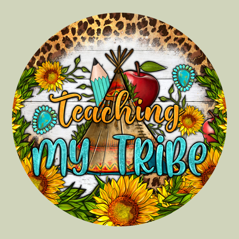 Teaching My Tribe Round Earring Heavyweight Hoodie by BundleAndBundleShop | Teevron