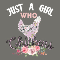 Just A Girl Who Loves Chickens Premium Hoodie | Teevron