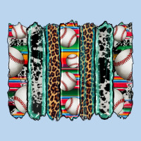 Baseball Serape Cowhide Turquoise Leopard Glitter  Brushstrokes Classic Tee | Teevron