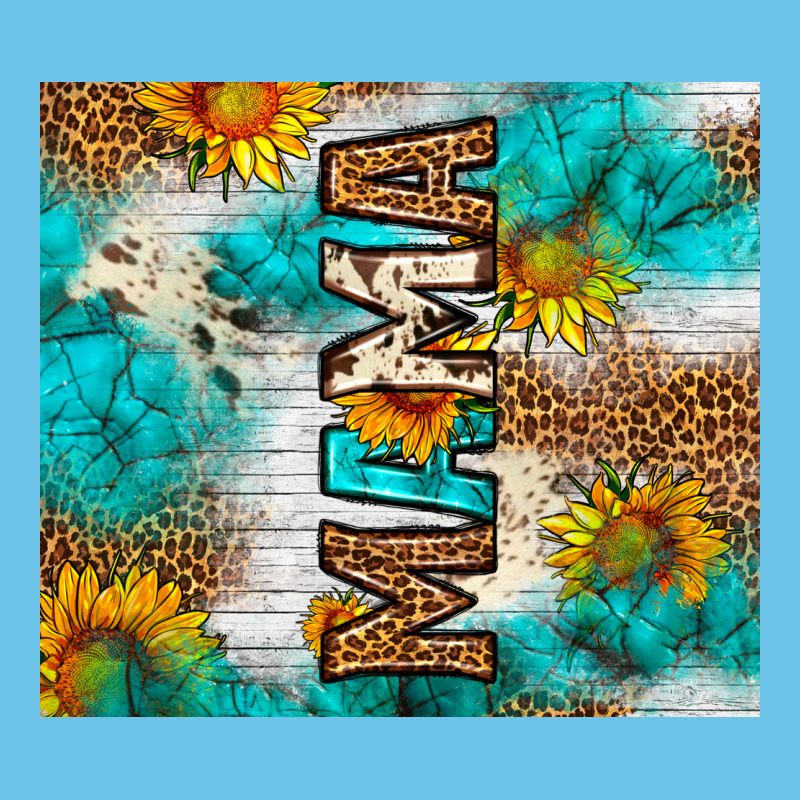 Mama Leopard Sunflower Premium Sweatshirt by LillyAllenDesigns | Teevron