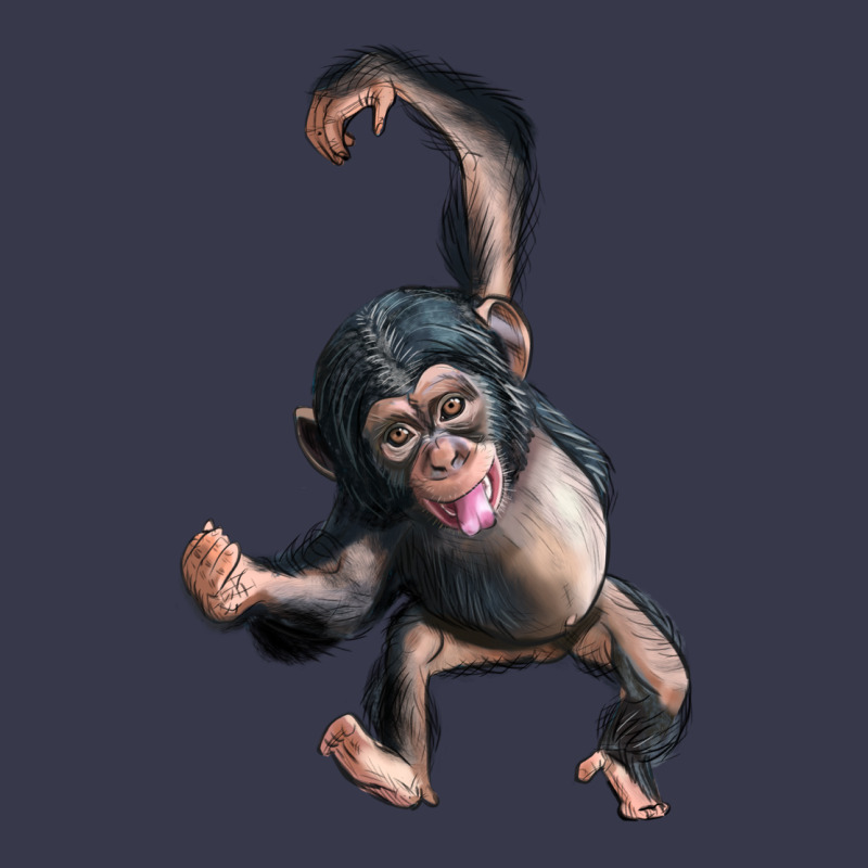 Baby Chimpanzee Long Sleeve Tee by LillyAllenDesigns | Teevron