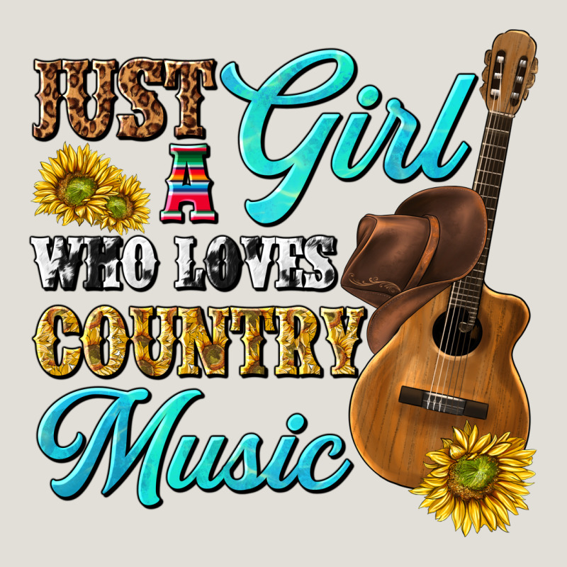 Just A Girl Who Loves Country Music Heavy Core Tee by texasbilliewilder | Teevron