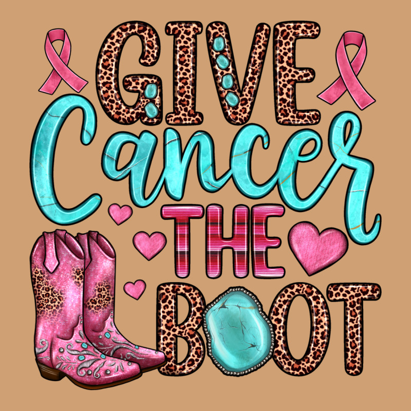 Give Cancer The Boot Vintage Tee by JahusDesignShop | Teevron
