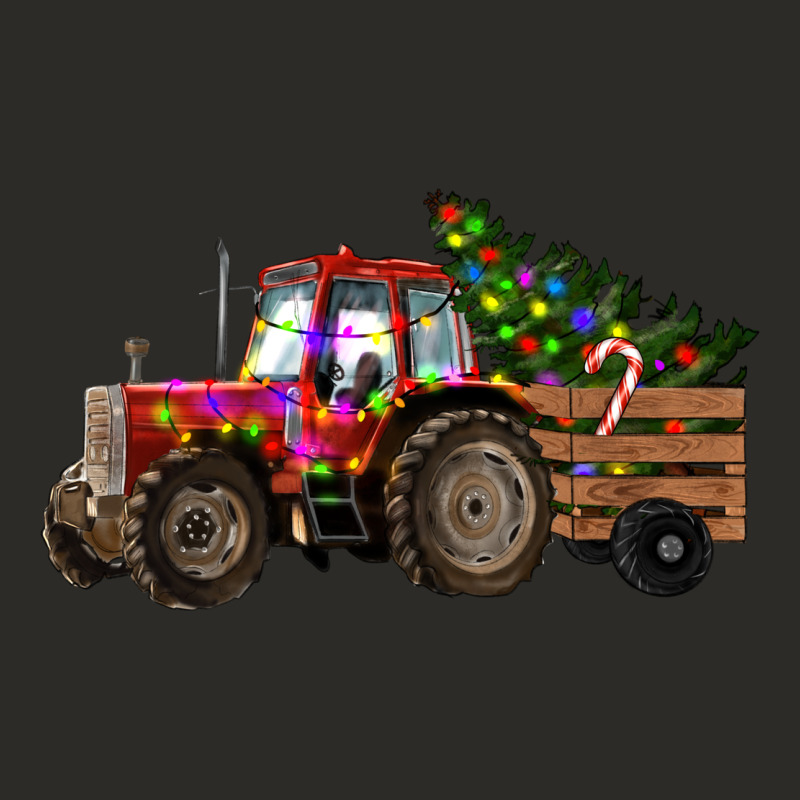 Christmas Farm Tractor Heavy Core Tee by RanaPortraitStore | Teevron