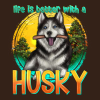 Life Is Better With A Husky Heavy Core Tee | Teevron