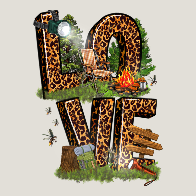 Love Camping Heavy Core Tee by texasbilliewilder | Teevron