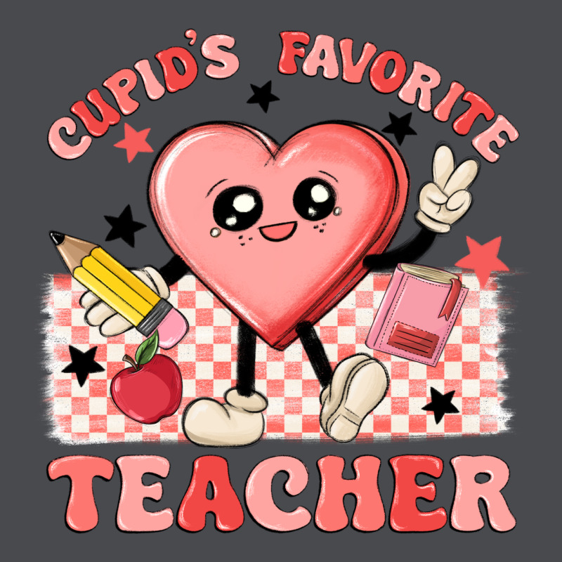 Cupid's Favorite Teacher Zipper Hoodie by MaliasSmallBusiness | Teevron