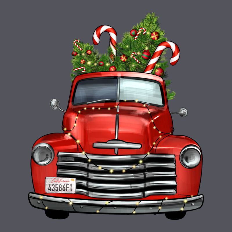 Christmas Trees Truck Vintage Hoodie by FaDigitalArtStudio | Teevron