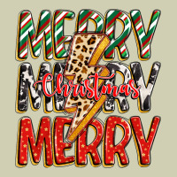 Merry Christmas Lightning Bolt Heavy Core Tee | Teevron