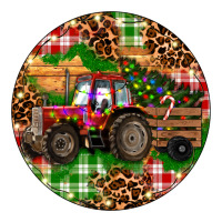 Christmas Farm Red Tractor | Teevron