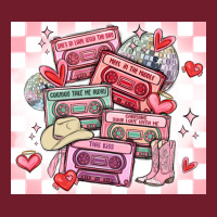 Valentine's Day Cassette Tapes Zipper Hoodie | Teevron