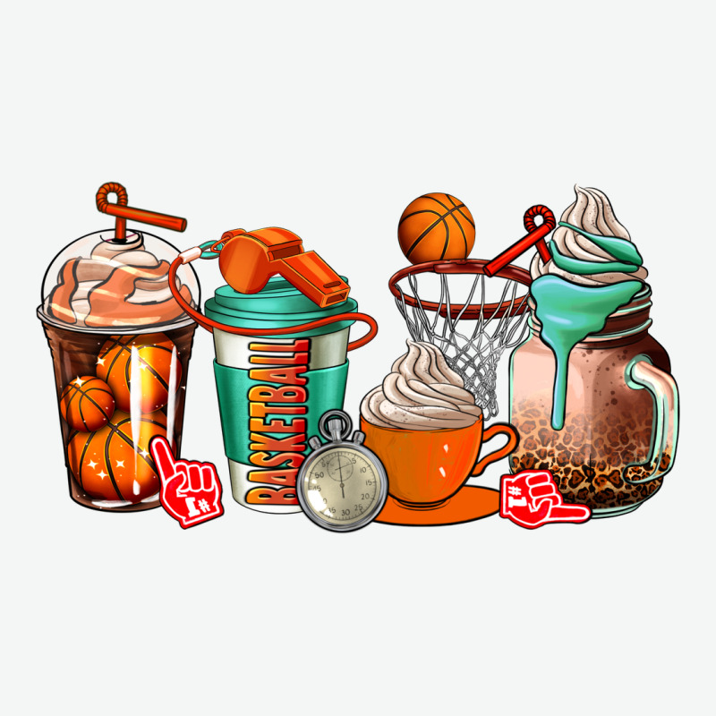 Basketball Coffee Cups Urban Heavy Tee by AdoDesignShop | Teevron