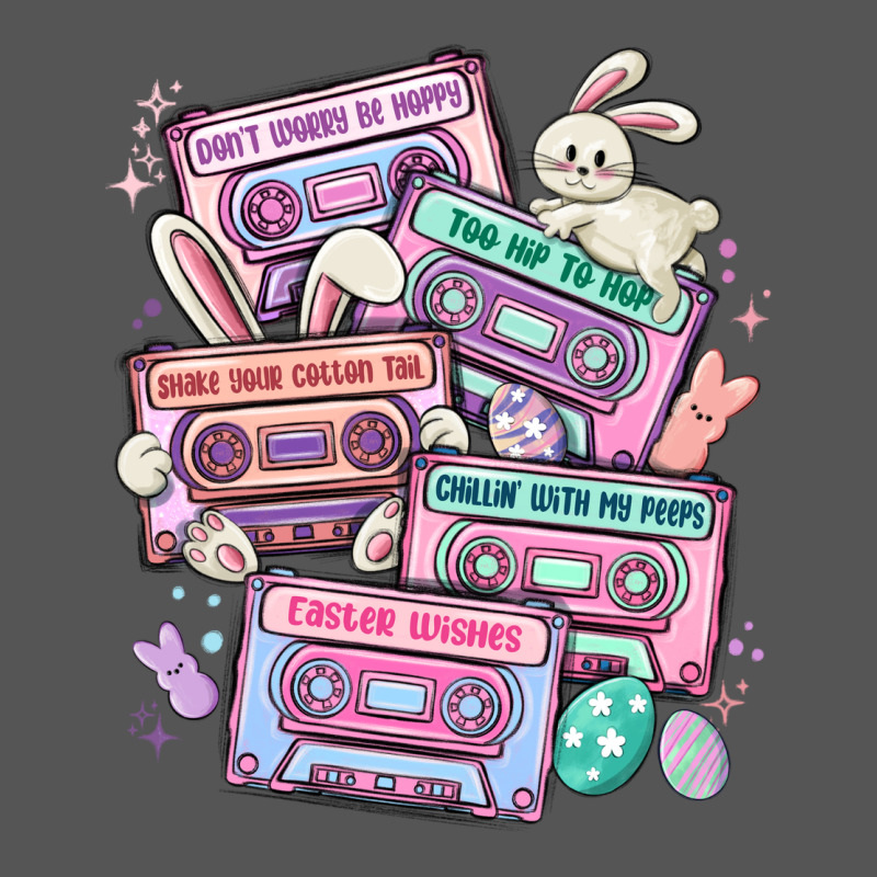 Easter Cassette Tapes Zipper Hoodie by MaliasSmallBusiness | Teevron