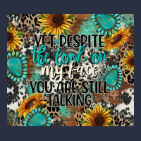 Yet Despite The Look On My Face You Are Still Talk Urban Hoodie | Teevron