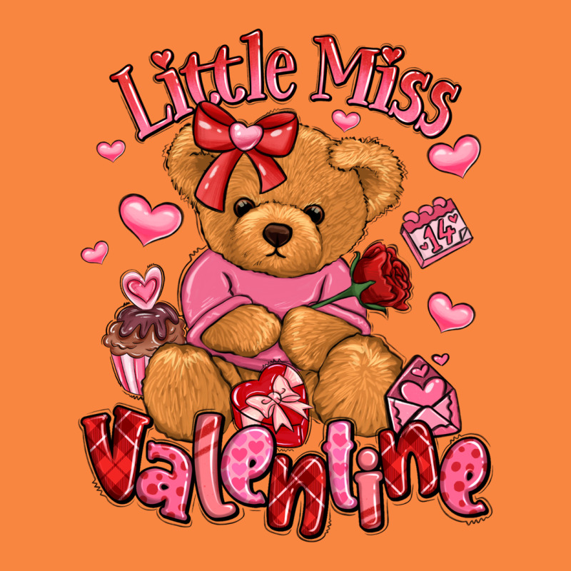 Little Miss Valentine Teddy Bear Premium Sweatshirt by LillyAllenDesigns | Teevron