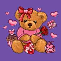 Valentines Day Teddy Bear Premium Sweatshirt | Teevron