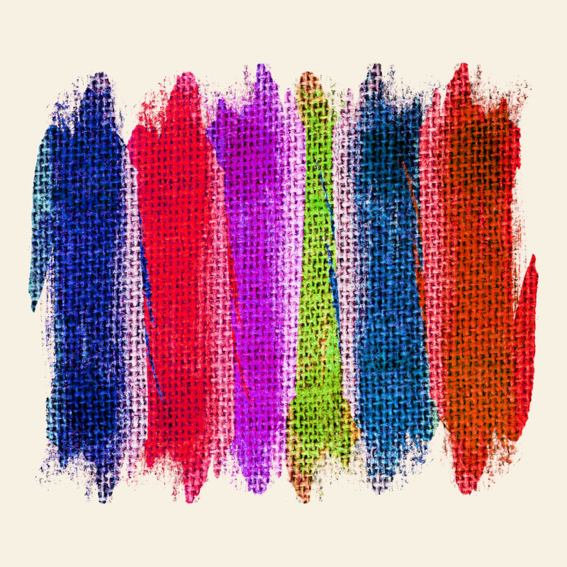 Colored Jute Brush Strokes Vintage Tee by Bettercallsaul | Teevron