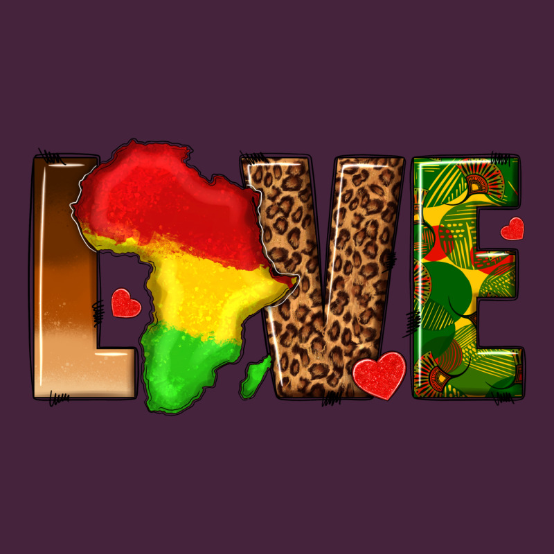 Love Melanin With African Map Premium Tee by texasbilliewilder | Teevron