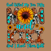 God Gifted Me Two Titles Mom And Kiki And I Rock T Long Sleeve Tee | Teevron