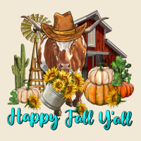 Happy Fall Y'all Longhorn Cow Premium Tee | Teevron