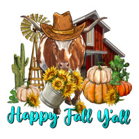 Happy Fall Y'all Longhorn Cow | Teevron