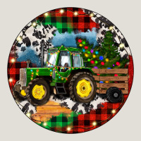 Christmas Farm Tractor Heavy Core Tee | Teevron