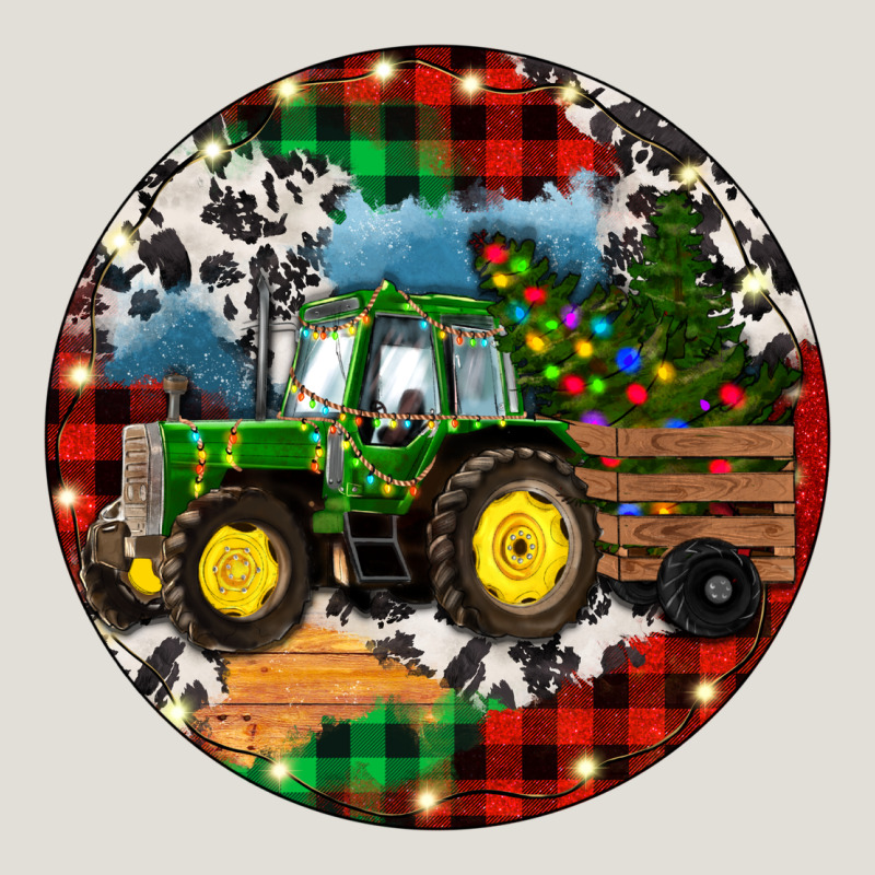 Christmas Farm Tractor Heavy Core Tee by RanaPortraitStore | Teevron