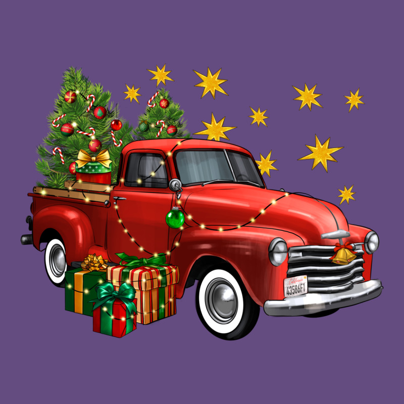 Christmas Truck Vintage Hoodie by FaDigitalArtStudio | Teevron