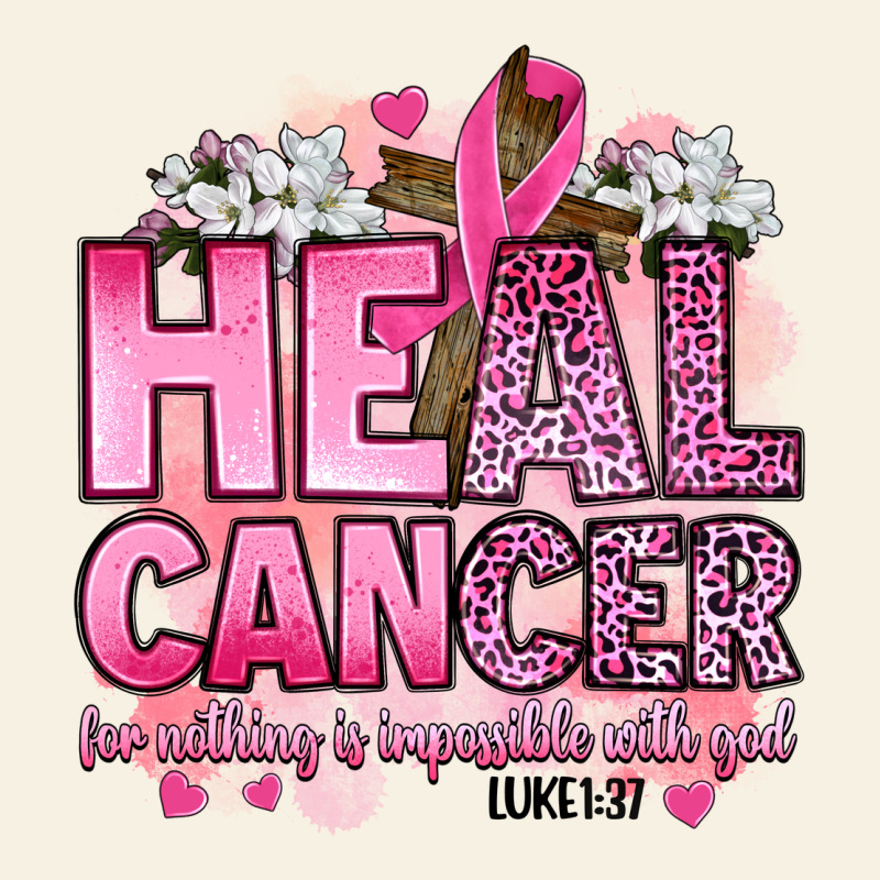 Heal Cancer For Nothing Is Impossible With God Luk Vintage Tee by Artiststas | Teevron