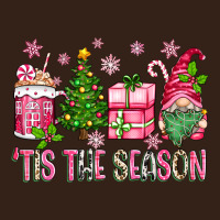 Pink Christmas 'tis The Season Gnome Heavy Core Tee | Teevron