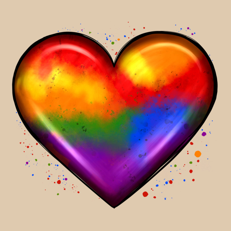 Pride Heart Heavyweight Sweatshirt by JahusDesignShop | Teevron